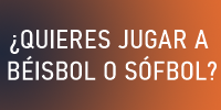 Jugar béisbol o sófbol