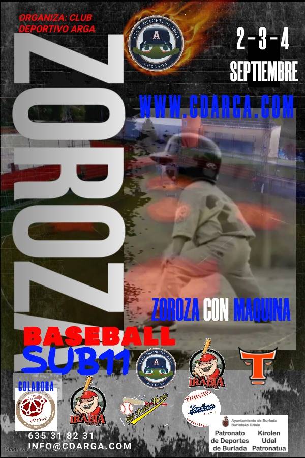 Torneo Zoroza con máquina de lanzar - Burlada Septiembre 2022